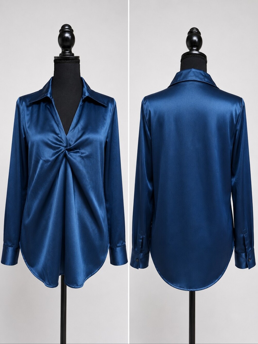 Satin Blouse Longsleeve
